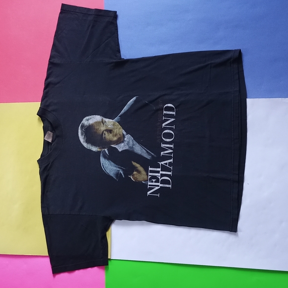 RARE Vintage 1998-1999 Neil Diamond World Tour Tee
